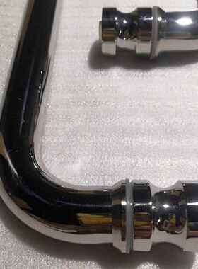 304门不卫锈钢浴室玻璃把门拉手移OZJ拉手淋浴房手生间铜芯拉手扶