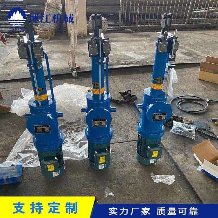 耐高温大推力拐角电动液压推杆价格 微型直流电手动液压推杆