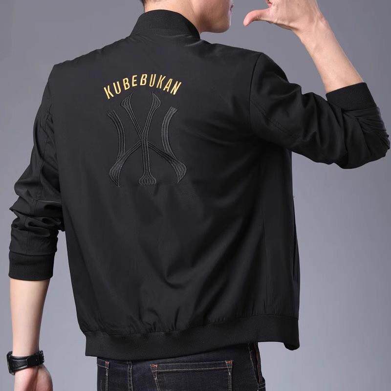 夹克男春秋季2026新款帅气棒球服薄款刺绣青年高级感潮流男士外套