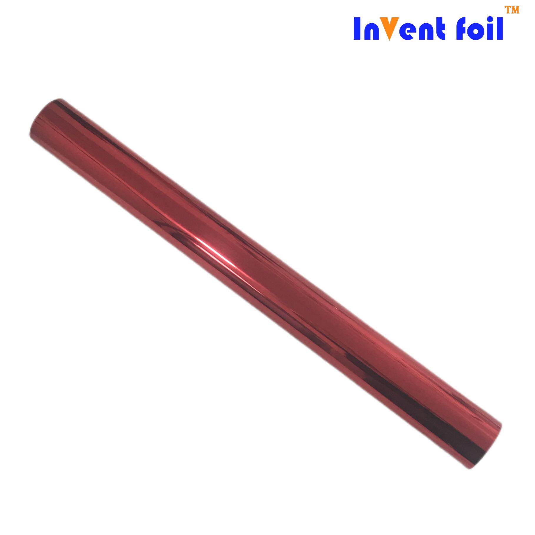 INVENT FOIL红色烫金纸热烫膜纸张亚膜特种纸上烫性好附着力强