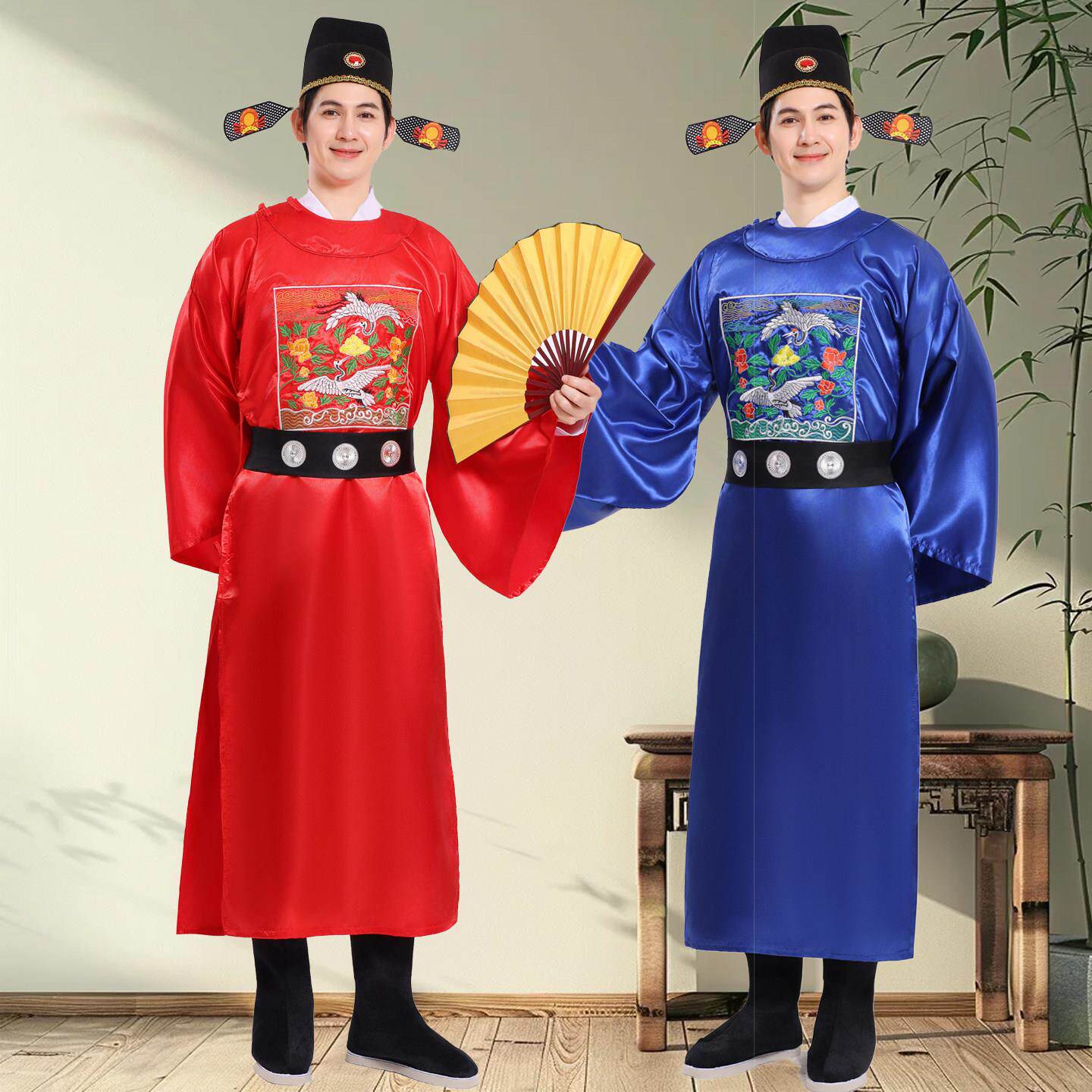 明朝官服一品大臣朝服成人古装服装男复古中国风男士状元服婚礼服