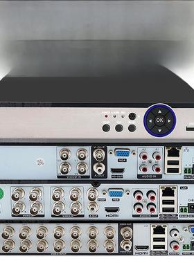 雄迈4路8路16路500万高清同轴DVR硬盘录像机人脸识别4合1监控主机