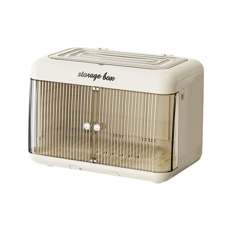 宝宝奶瓶收纳盒婴儿用品餐具储存箱辅食工具收纳柜碗碟沥水置物架