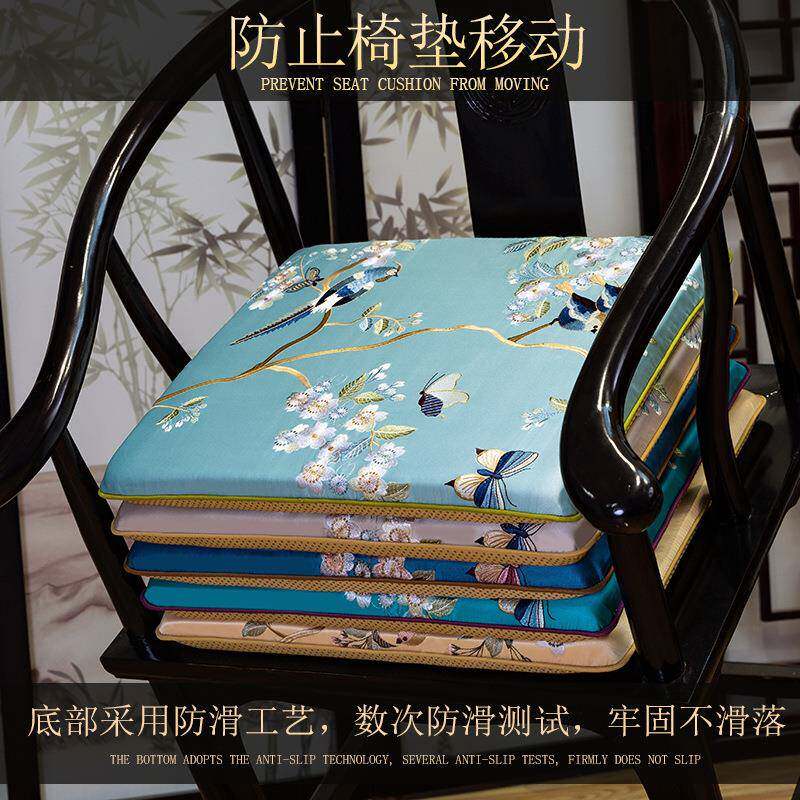 式红木沙发坐垫椅垫新中椅厚子实垫子BZ582餐椅木圈椅茶椅太师椅