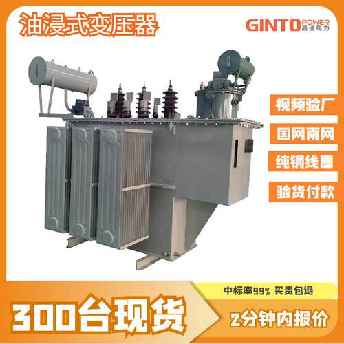 S13-250kva节能10kv户外400v千伏安315千瓦400kw配电油浸式变压器