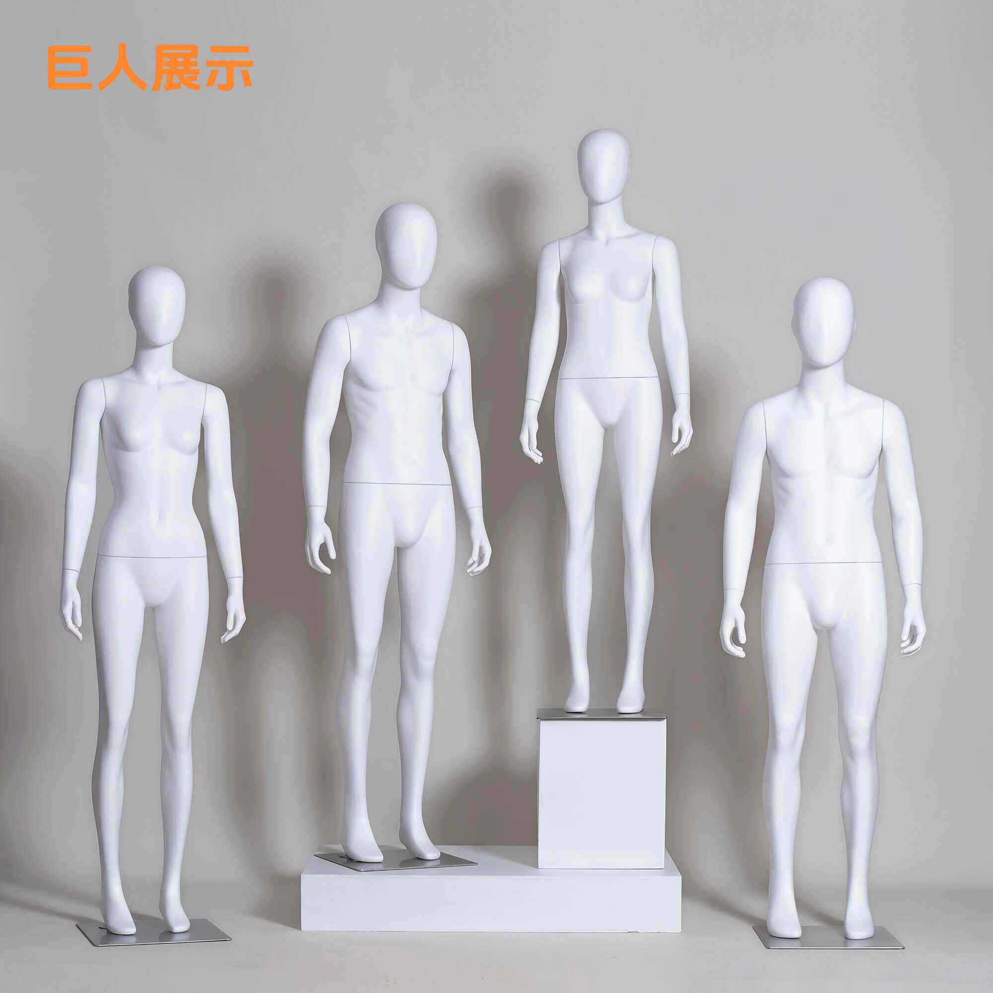 服装模特展示架青年人体模特道具男女服装店假人人偶全身模特人台