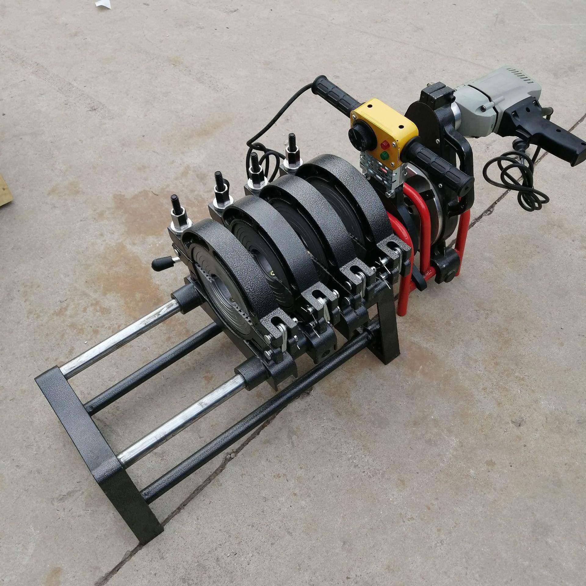 PP管熔接器 PE管对接机 双柱塑料管对接焊机 手动热熔焊接机