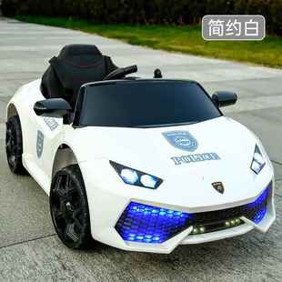 正品 儿电动车四轮童汽车可坐人女宝小男孩遥控玩具四驱 2052宝新款