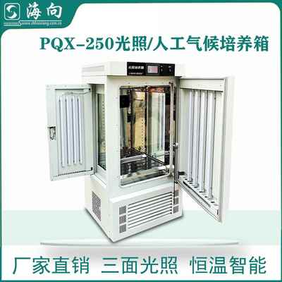 厂家生产光照/人工气候培养箱植物生种子发芽箱PQX-250
