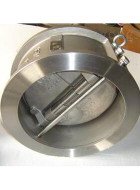 直销不锈钢对夹止回阀H76W-16/25P碟型对夹止回阀