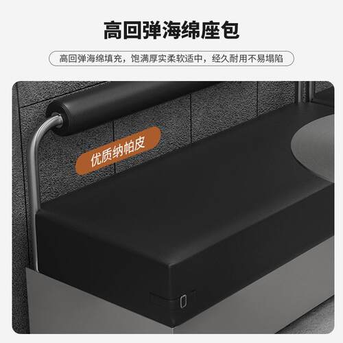 桌网红奶茶啡甜品业店咖厅靠墙不锈钢卡386座沙发工风酒吧餐厅水