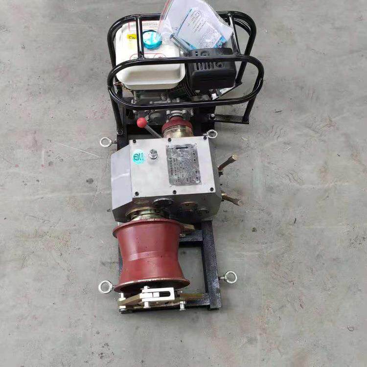 电力机动放线机快速汽油绞磨机建筑码头牵引重物机机动绞磨收线机