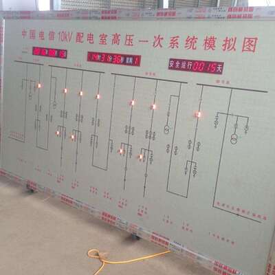 直销电力调度模拟屏大量电力调度模拟屏山东凯元
