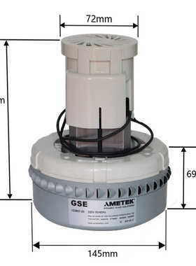 113807-00AMETEK阿美德格电机吸尘器马达700G吸料机133812-00风机