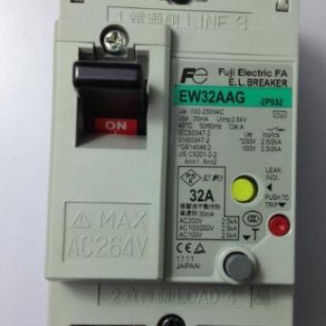 EW32AAG 2P 32A 30A 20A 15A 10A 5A 3A富士漏电断路器EW50AAG 2P