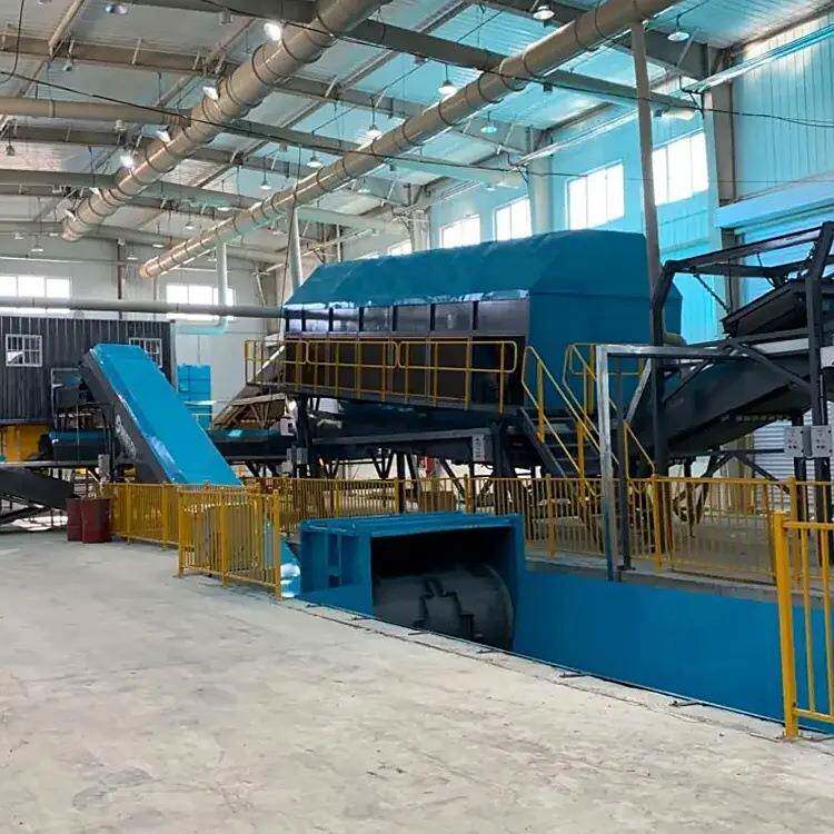 机建筑头砂木石塑料袋分拣设备选 建筑垃圾分900 工地混合垃圾分