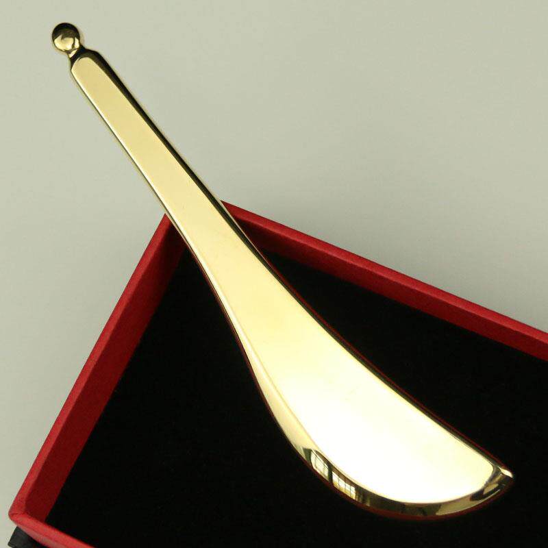 高档之铜按穴位工具点穴按美脚器穴位拨筋棒铜棒疏通按摩笔脚底疏