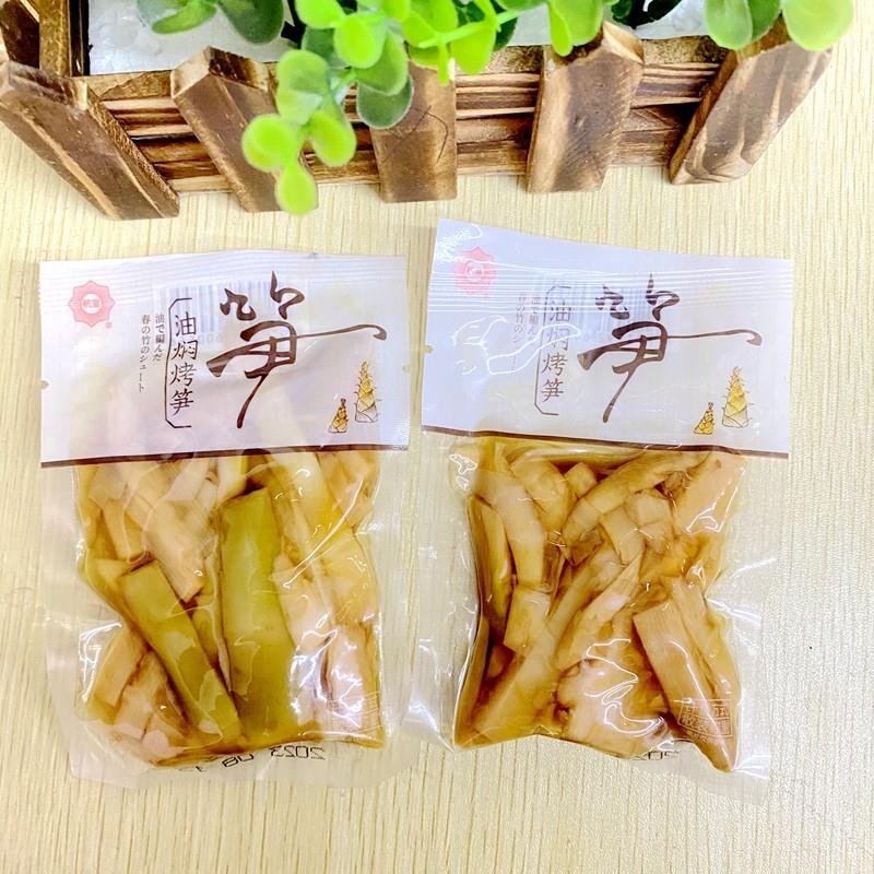 杭富油闷烤笋油焖笋500g下饭菜休闲 零食笋干 干杭州竹笋小吃夜宵