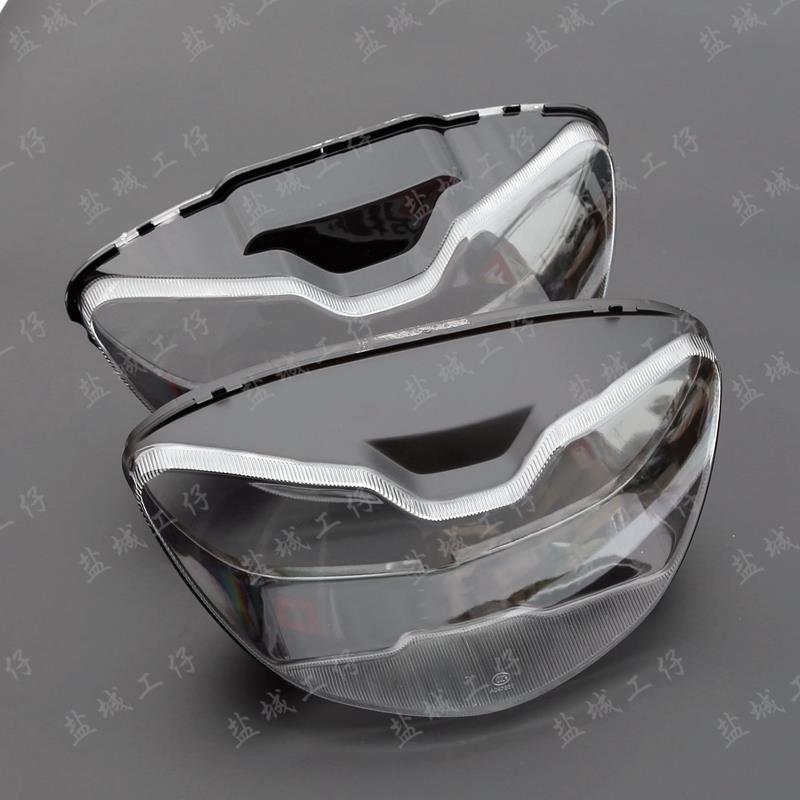 适用 海王星HS125T/QS150T超人UA125T-A前大灯灯罩外壳大灯玻璃