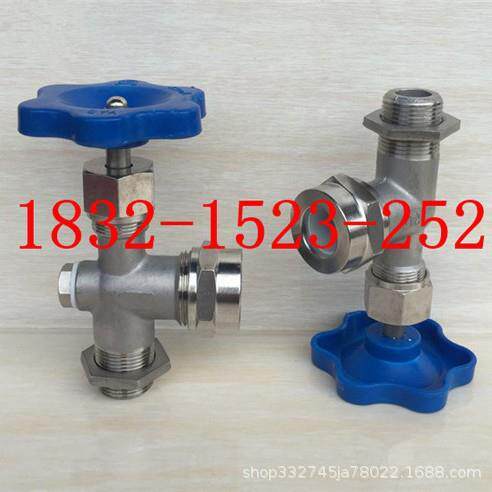 轻型体304SS不锈钢JX29W-16P丝扣考克液位计拷克水位计DN15 20 25