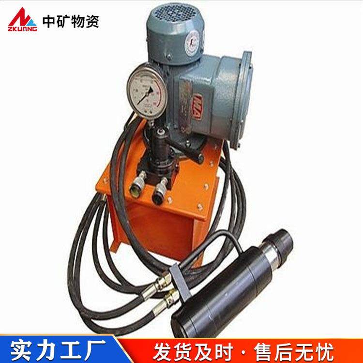 中矿物资原厂md电动锚索张拉机具 mq气动手动双速风动锚索张拉机