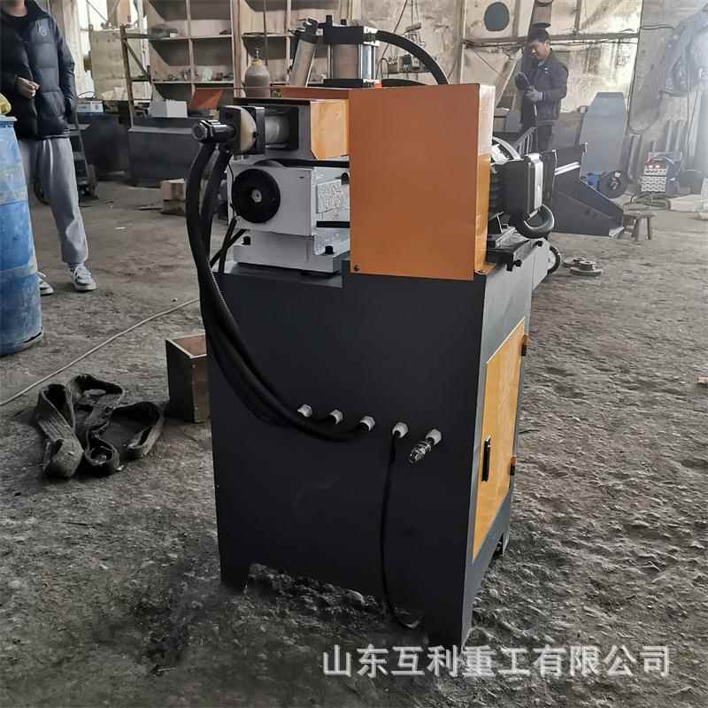 不锈钢圆管六角棒去毛刺机倒角机全自动60气动单头精密倒角机