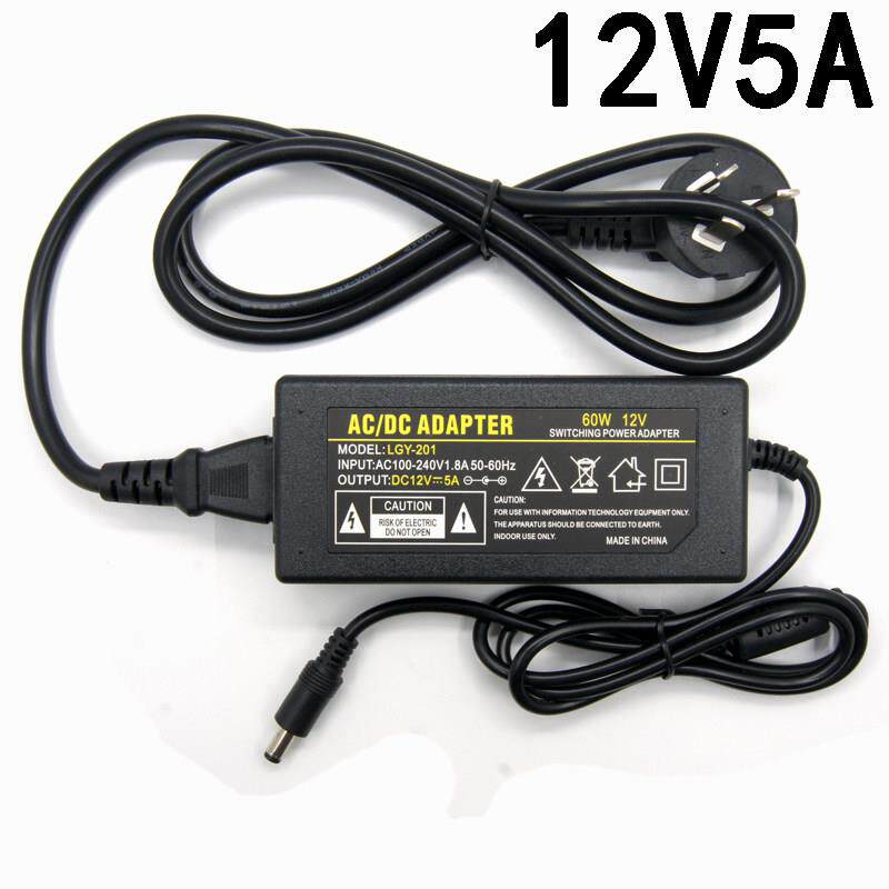 12V5A电源配接器 12伏5安4A3A2A1A通用液晶显示器电源监控电源
