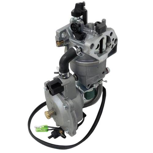 188F机组双燃料化油器190F汽油发电机化油器LPG NG机组水泵GX390