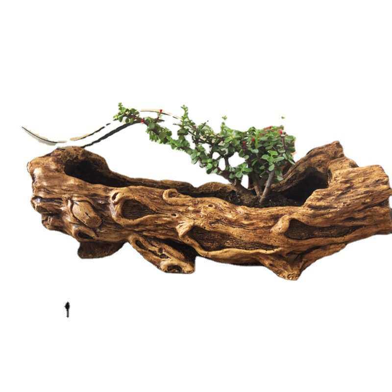 仿树头大花盆树根大号多肉花盆绿植拼盘户外阳台庭院外贸直供,鲜花速递/花卉仿真/绿植园艺,花盆,淘宝优惠券,粉丝福利购,淘宝优惠卷