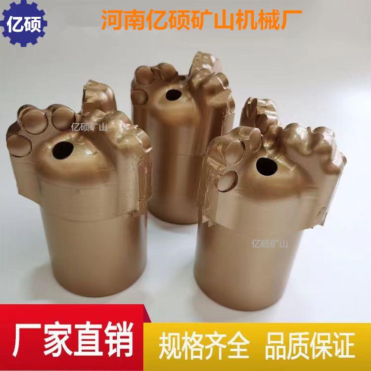 矿用金刚石三翼钻头pdc不取芯直径113/94mm弧角一体加强转头钻具