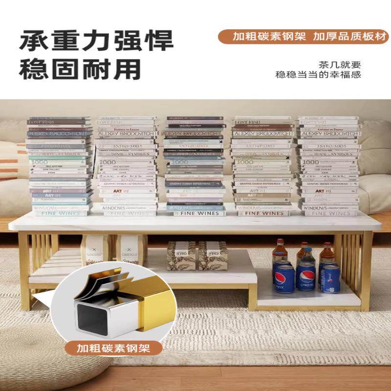 茶几客厅LBR家用小0户型桌子26新款2简约现代出租屋用简沙易发茶