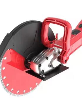 旋战14寸单混片凝土墙壁开槽无尘水电手持石机75340材马路切割机