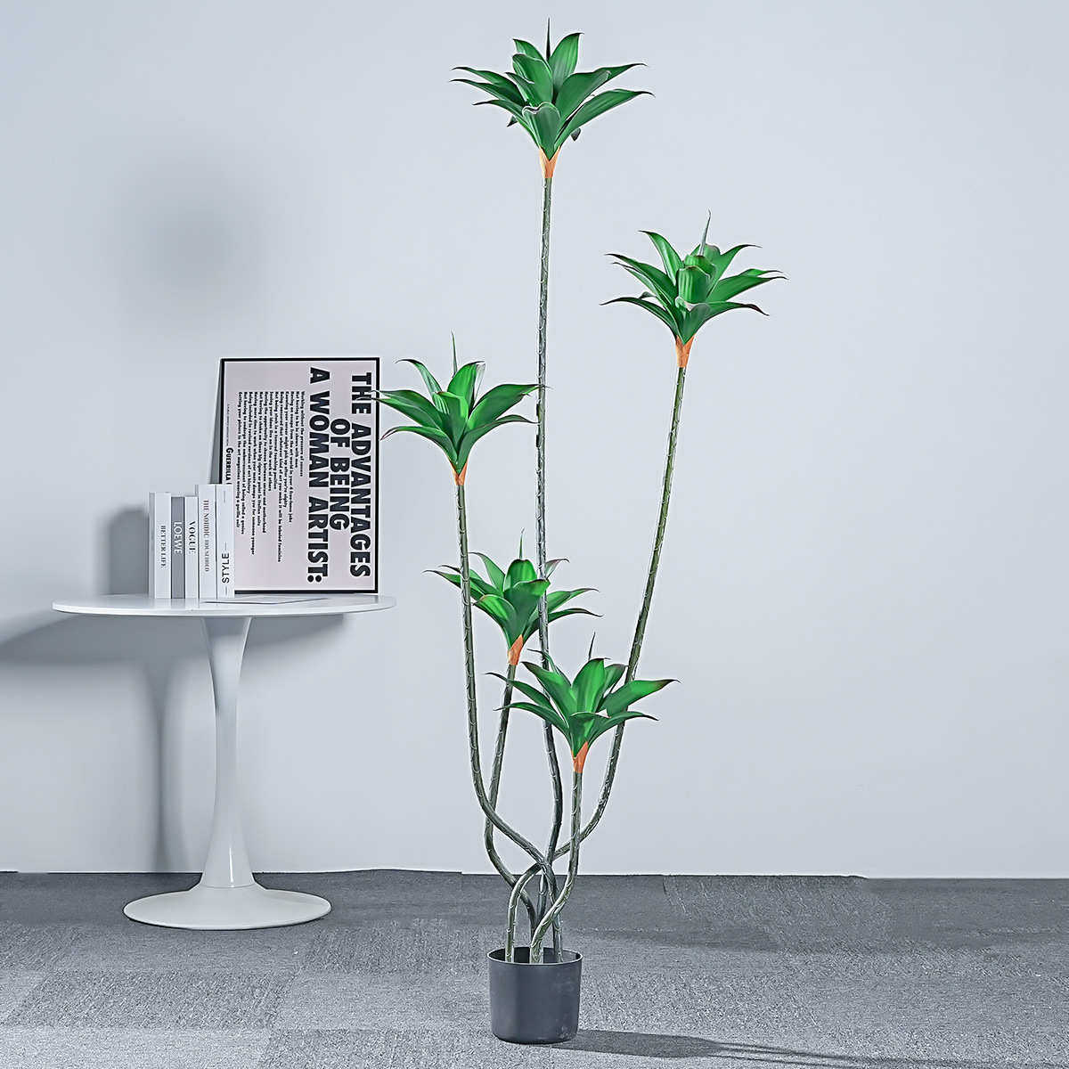 龙舌兰睡莲树仿真绿植落地盆栽树客厅室内装饰摆件假树造景植物树,鲜花速递/花卉仿真/绿植园艺,仿真绿植,淘宝优惠券,粉丝福利购,淘宝优惠卷