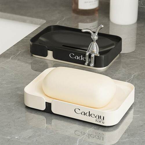 Double-layer Square Japanese Style Soap Box Wholesale - Plas