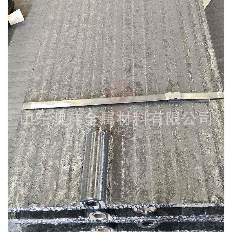 碳化铬钢板双金属堆焊耐磨板药丸焊丝规格全切割零售