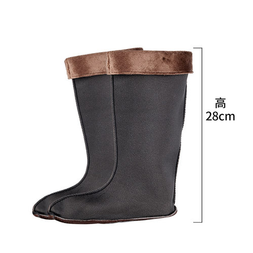 高筒雨靴棉套雨鞋专用内胆水鞋保暖内胆短筒成人轻便防寒内穿男女
