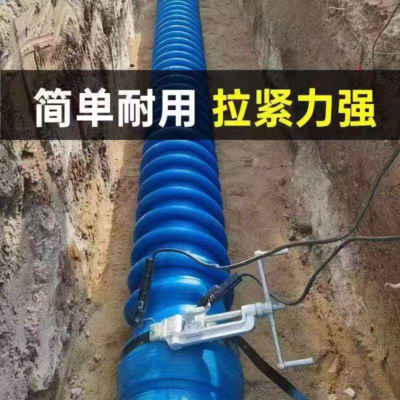 克拉管涨紧器紧固器拉紧器夹紧器紧缩管管口拉紧专用工具塑料管
