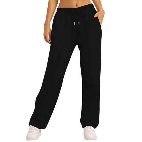 Men's and women's sports sweatpants, wide leg pants, pants