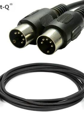 DIN5P双公头线,大5P连接线 美容器械配线 舞台雾化机线