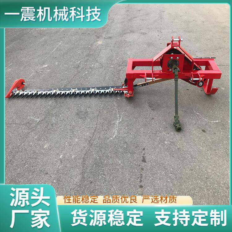 往复式割草机割苜蓿牧草艾草机器后置打草机果园草地