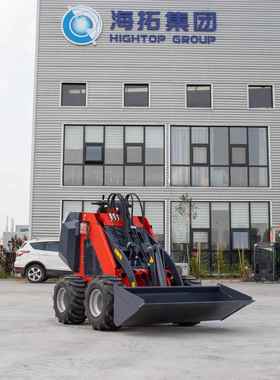 HT60轮式滑移w装载机 出口委内瑞r拉Crale l22oader 多属具滑移机