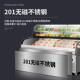 淇尔五阶梯展示安藏柜不锈钢冷冷冻541温台阶商三用饭店烧烤串串