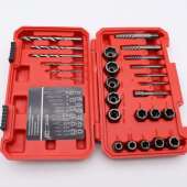 28pcs残套装 螺帽取出器破244损缺丝螺母取出器家断丝取厂出螺器