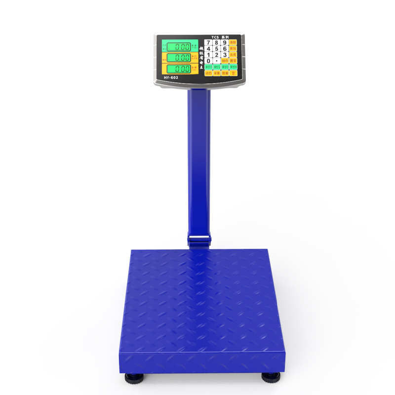 台秤电子秤商用200kg300kg计价秤卖菜用电子秤家用小型折叠快递称