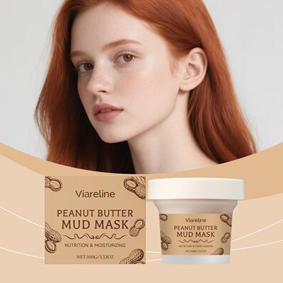 VIARELINE Peanut Moisturizing Nourishing Mud Mask - A hydrat