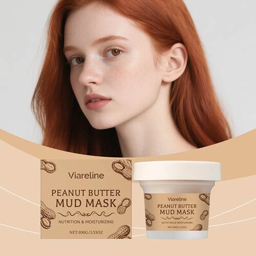 VIARELINE Peanut Moisturizing and Nourishing Mud Mask - A hy