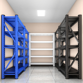 加厚仓储货架钢制置物架仓库储物架多层收纳架超市车库快递货物