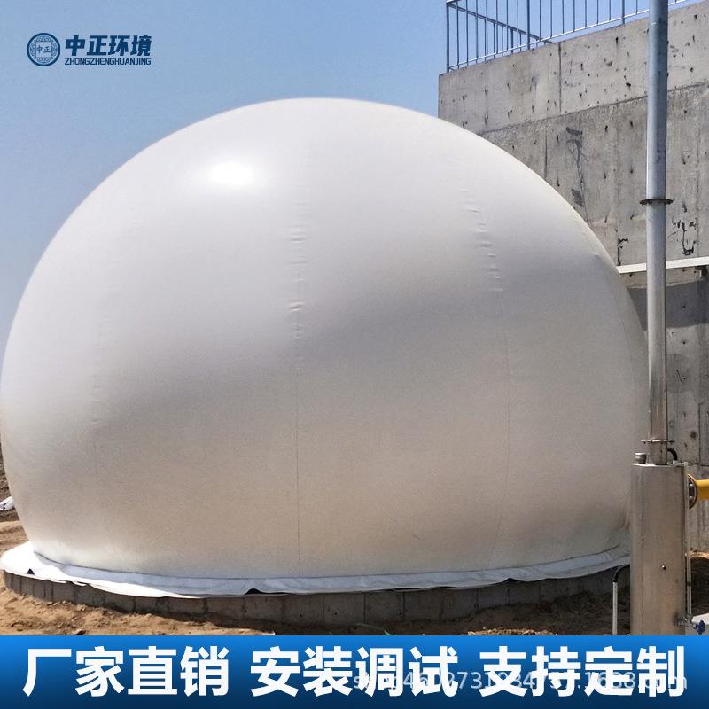 力扬厂家量身订造大型双膜储气柜污水处理厂养殖场用双膜气柜