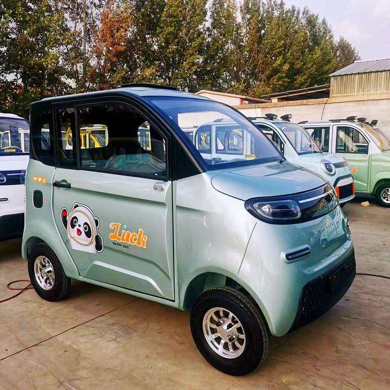 迷你款女士时尚电动轿车 宝妈自动档新能源四轮轿车 老年代步车