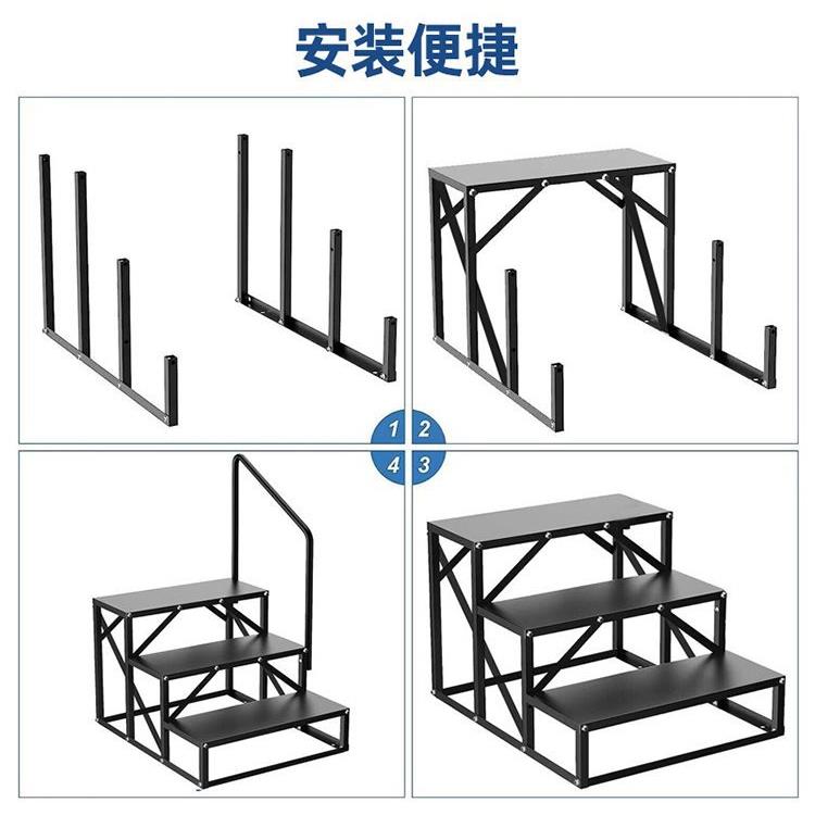 移动式可车拆卸扶手梯房台USS阶梯可子浴缸台阶步移踏动楼梯踏板